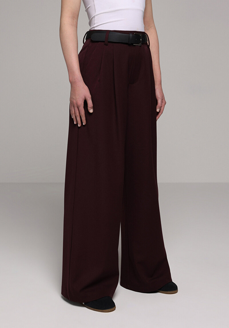 Зображення Брюки Жіночі Бордові Cl1078044