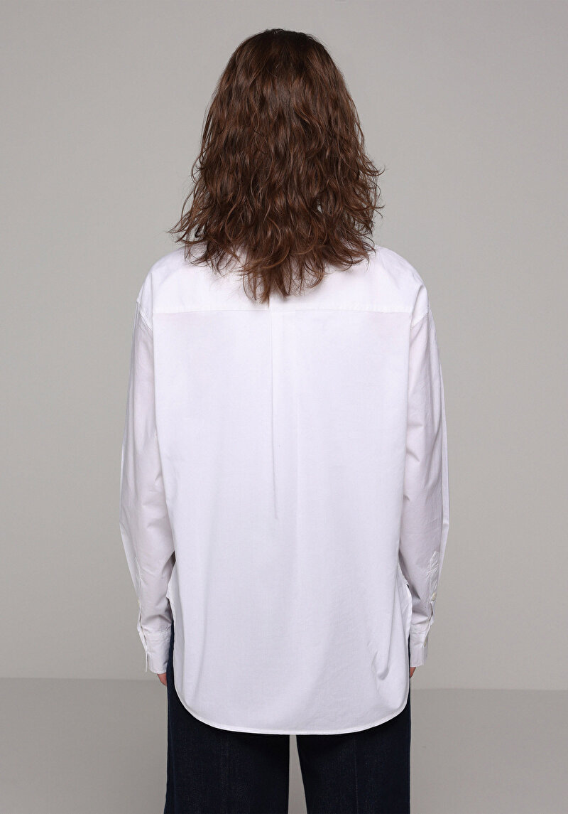 Зображення Сорочка З Довгим Рукавом Жіноча Біла Cl1078110