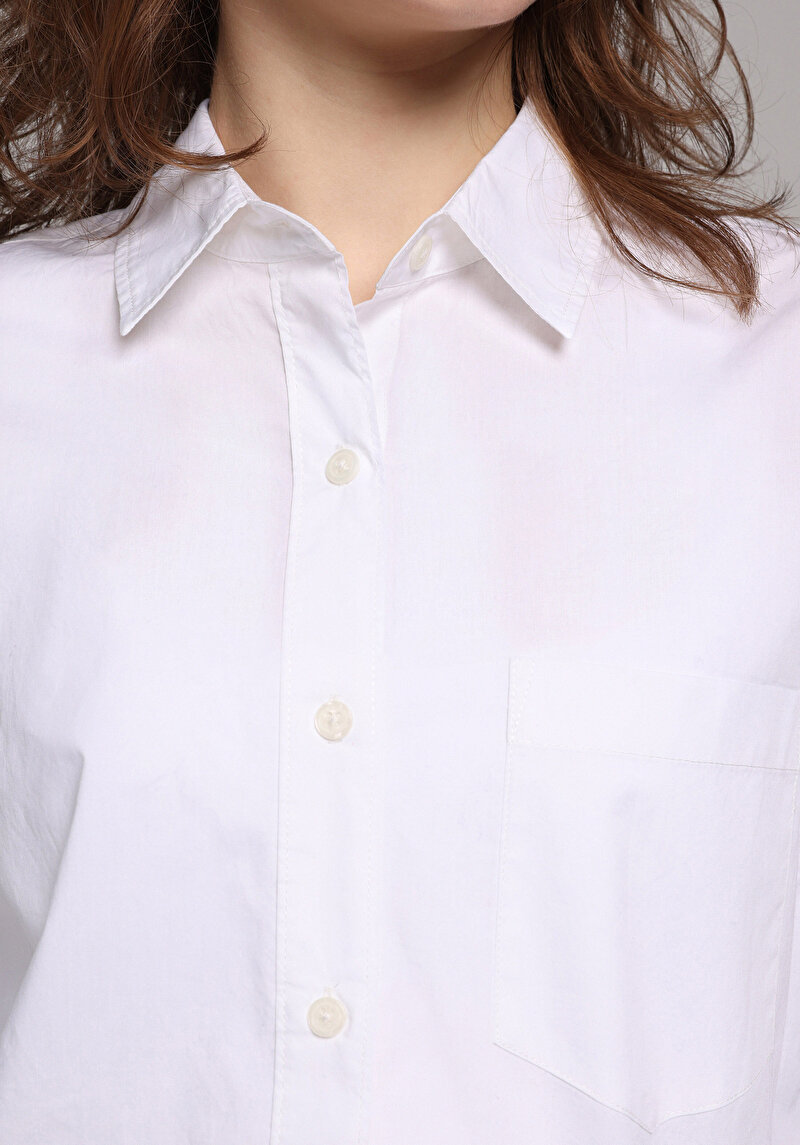 Зображення Сорочка З Довгим Рукавом Жіноча Біла Cl1078110