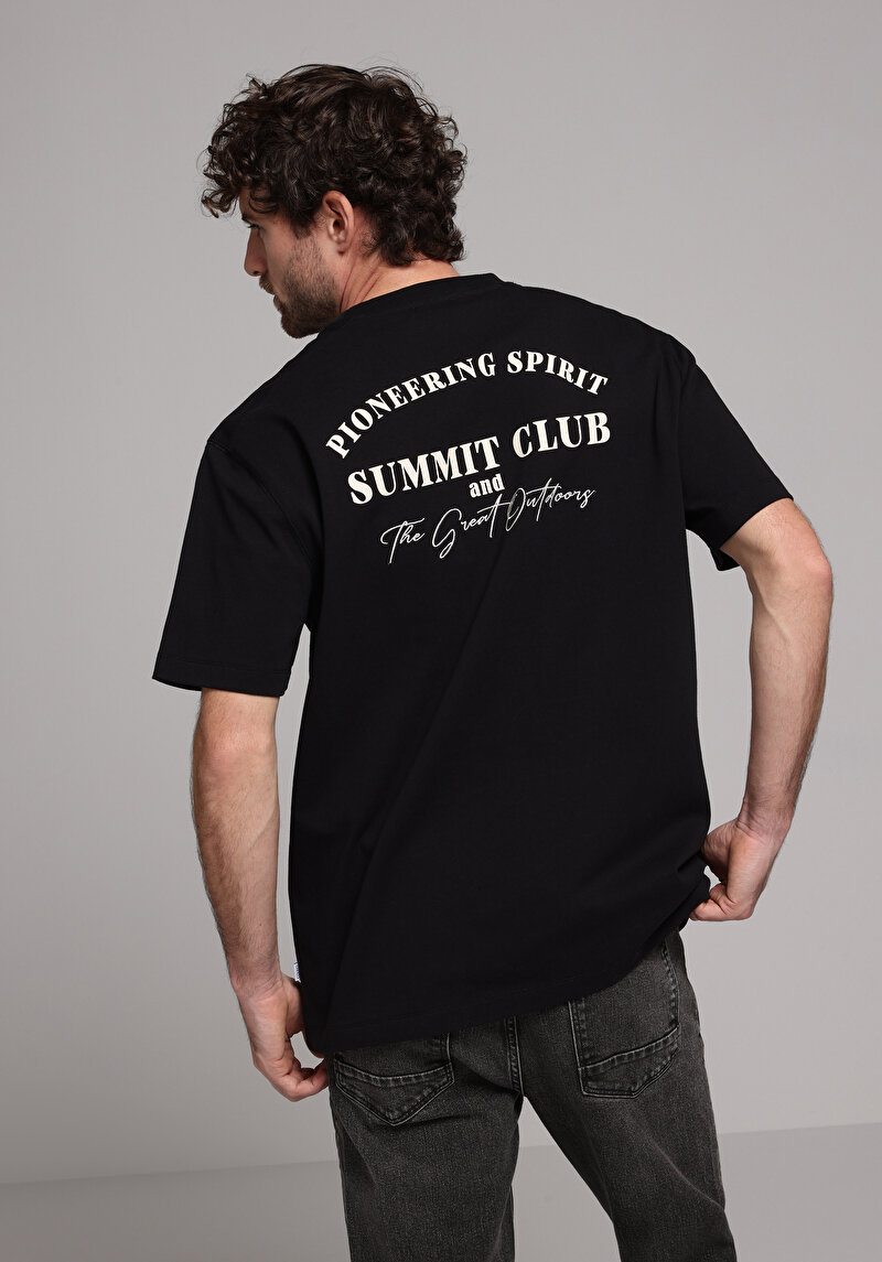 Зображення Футболка З Коротким Рукавом Чоловіча Чорна  Cl1077597