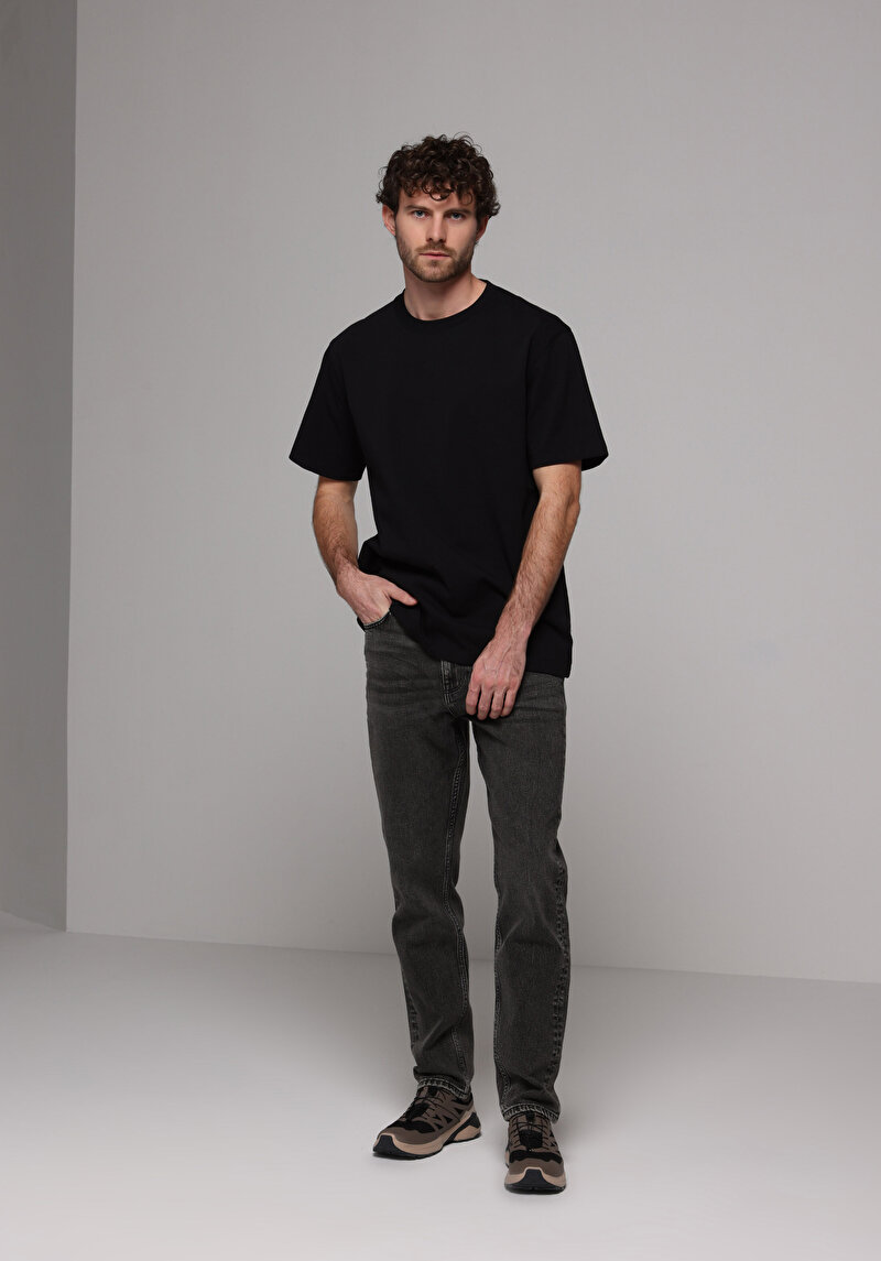 Зображення Футболка З Коротким Рукавом Чоловіча Чорна Cl1077597