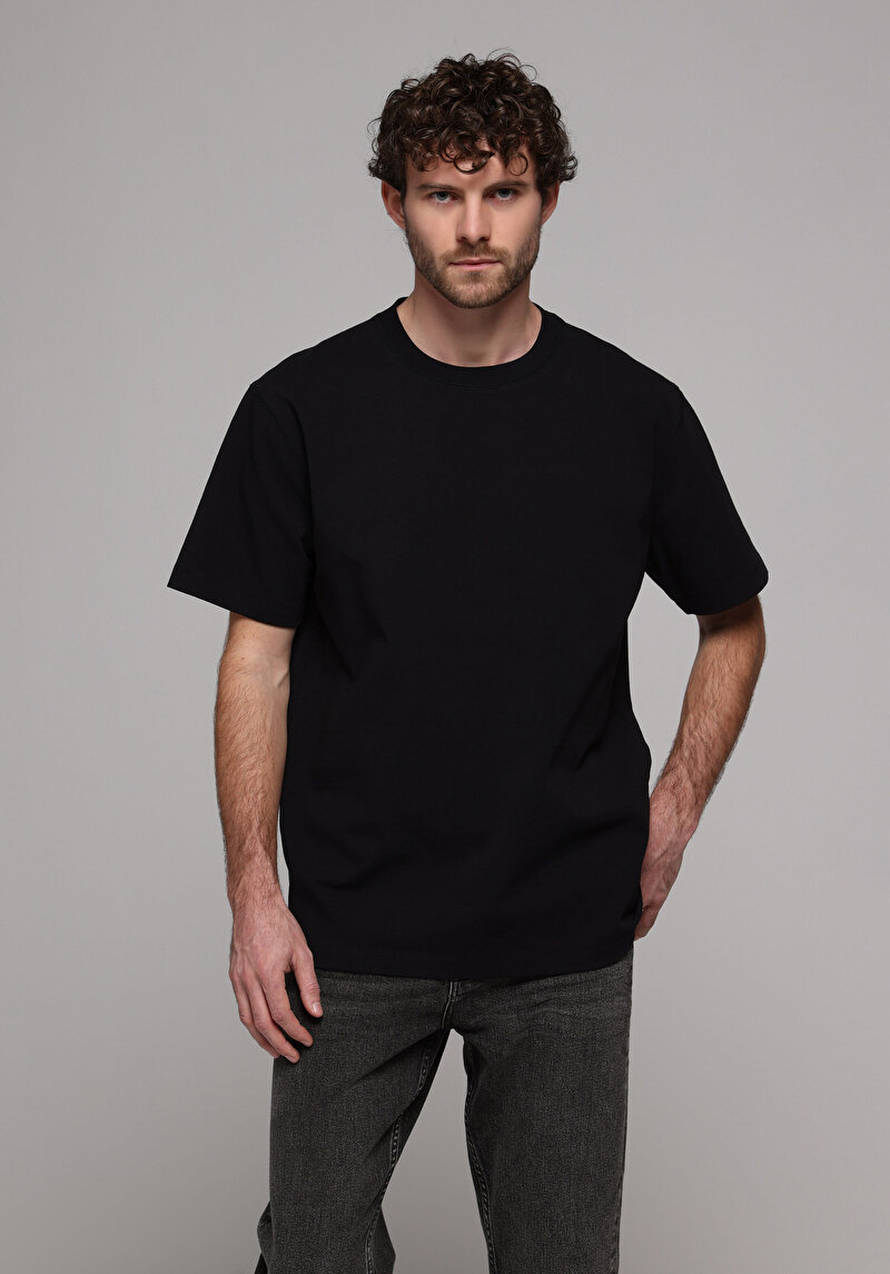 Зображення Футболка З Коротким Рукавом Чоловіча Чорна Cl1077597