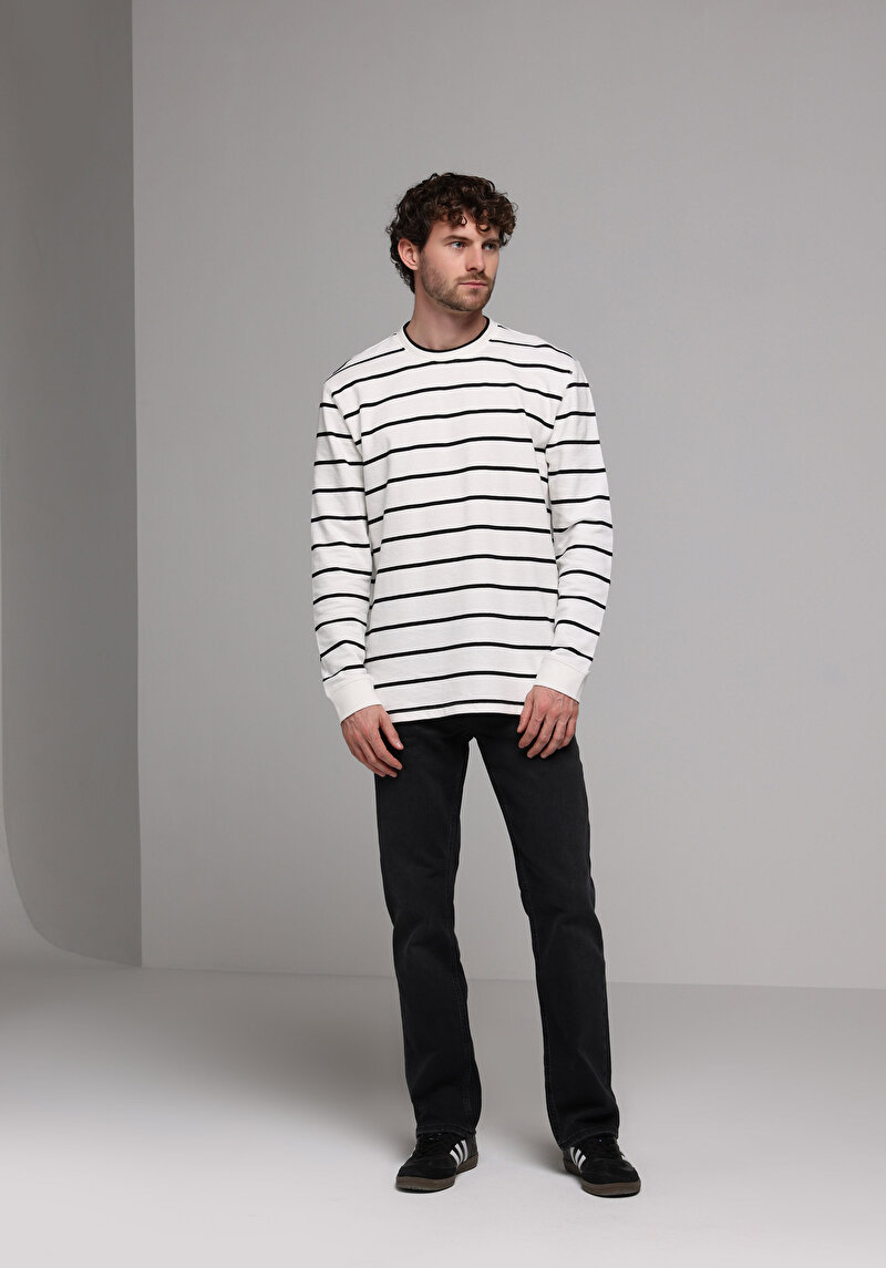 Зображення Футболка З Довгим Рукавом Чоловіча Біла  Cl1077803