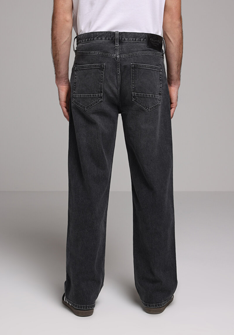 Зображення Джинси Чоловічі Чорні Вільного Крою Cl1078189