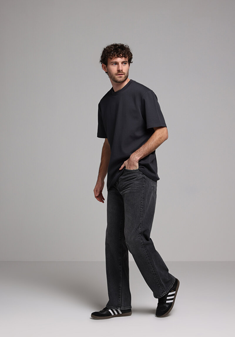 Показати інформацію про Футболка З Коротким Рукавом Чоловіча Сіра  Cl1078322