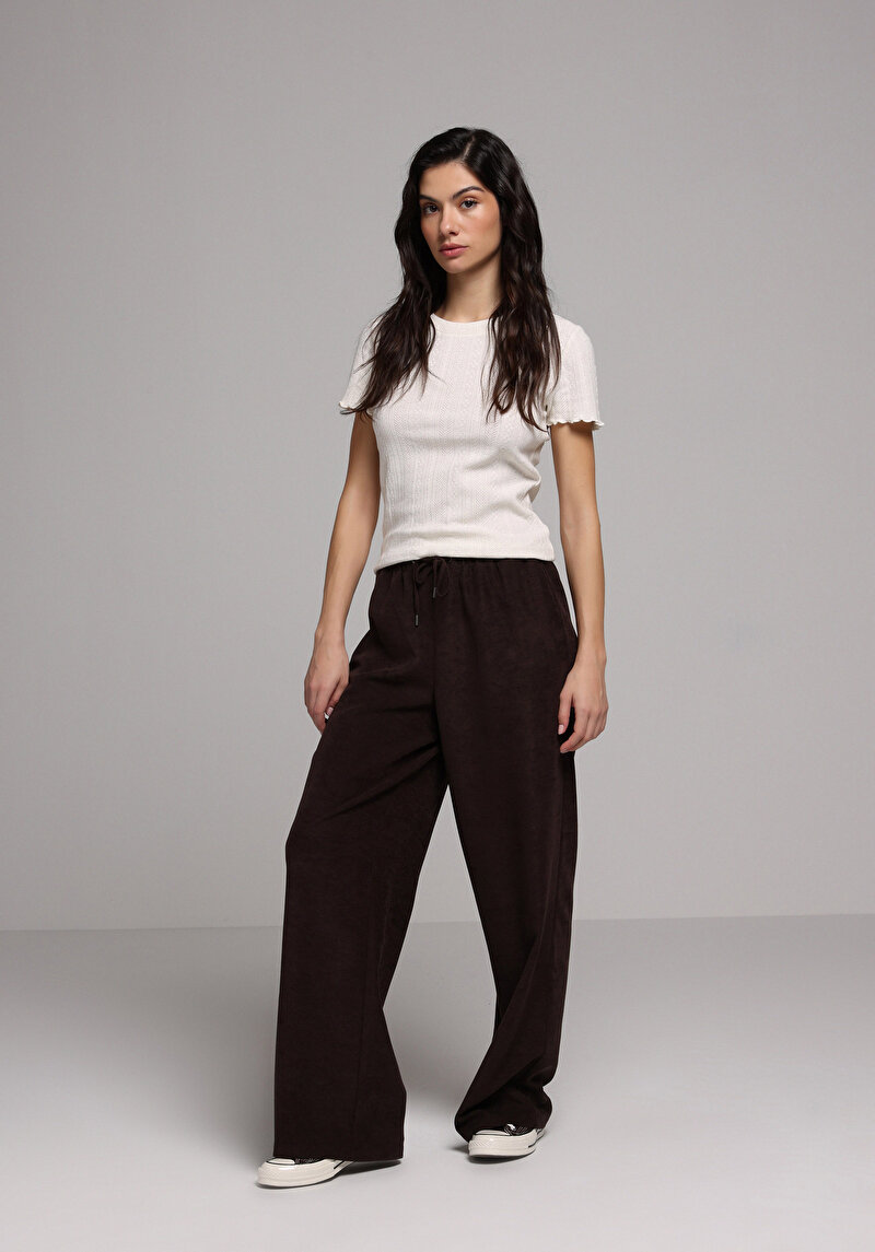 Показати інформацію про Брюки Жіночі Коричневі  Cl1077545