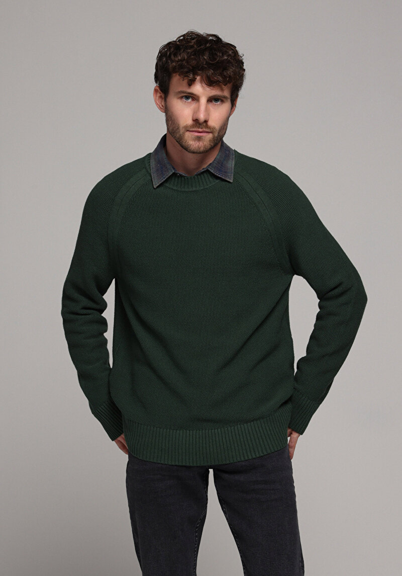 Зображення Светр Чоловічий Зелений  Cl1077457