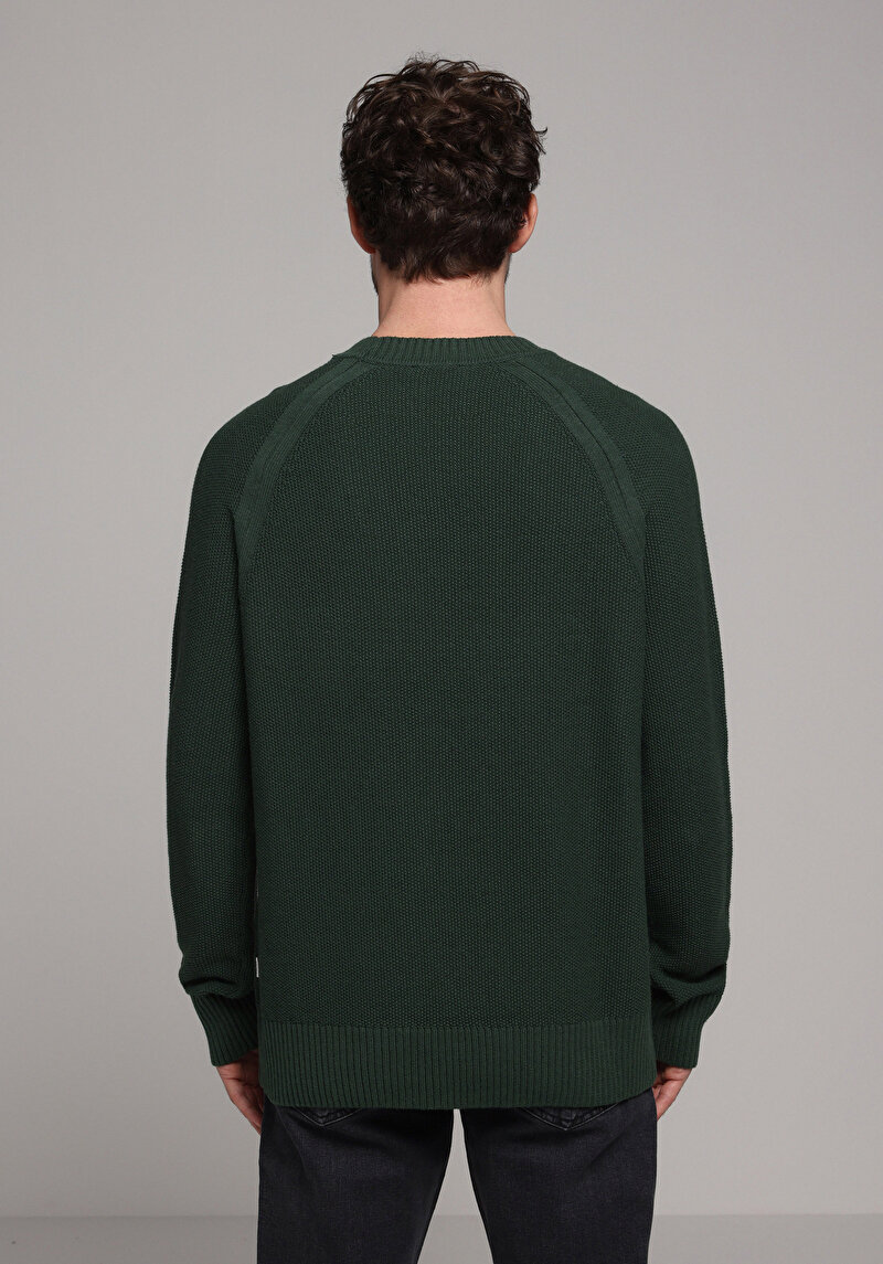 Показати інформацію про Светр Чоловічий Зелений  Cl1077457