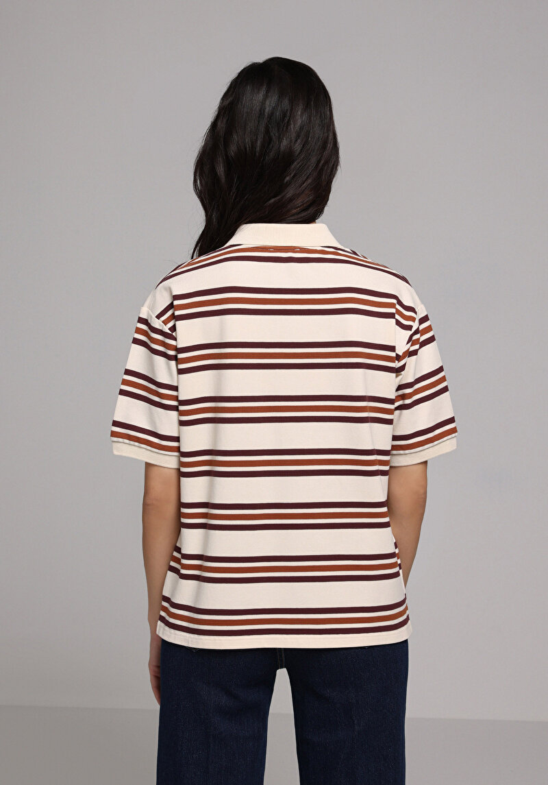 Зображення Поло З Коротким Рукавом Жіноче Мультіколор Cl1077664