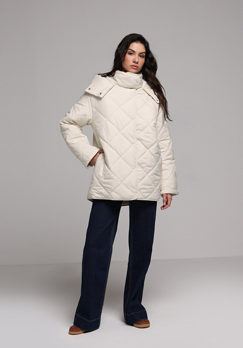 Показати інформацію про Куртка Жіноча Бежева  Cl1077721