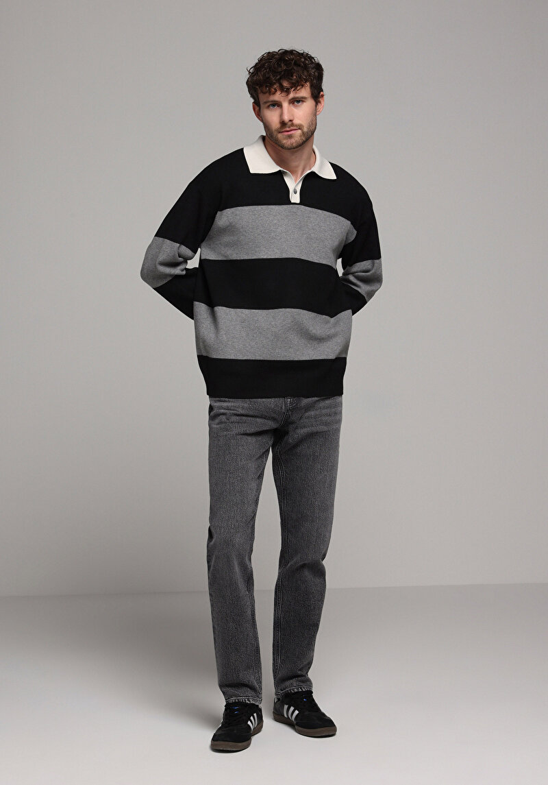 Показати інформацію про Светр Чоловічий Чорний  Cl1077608