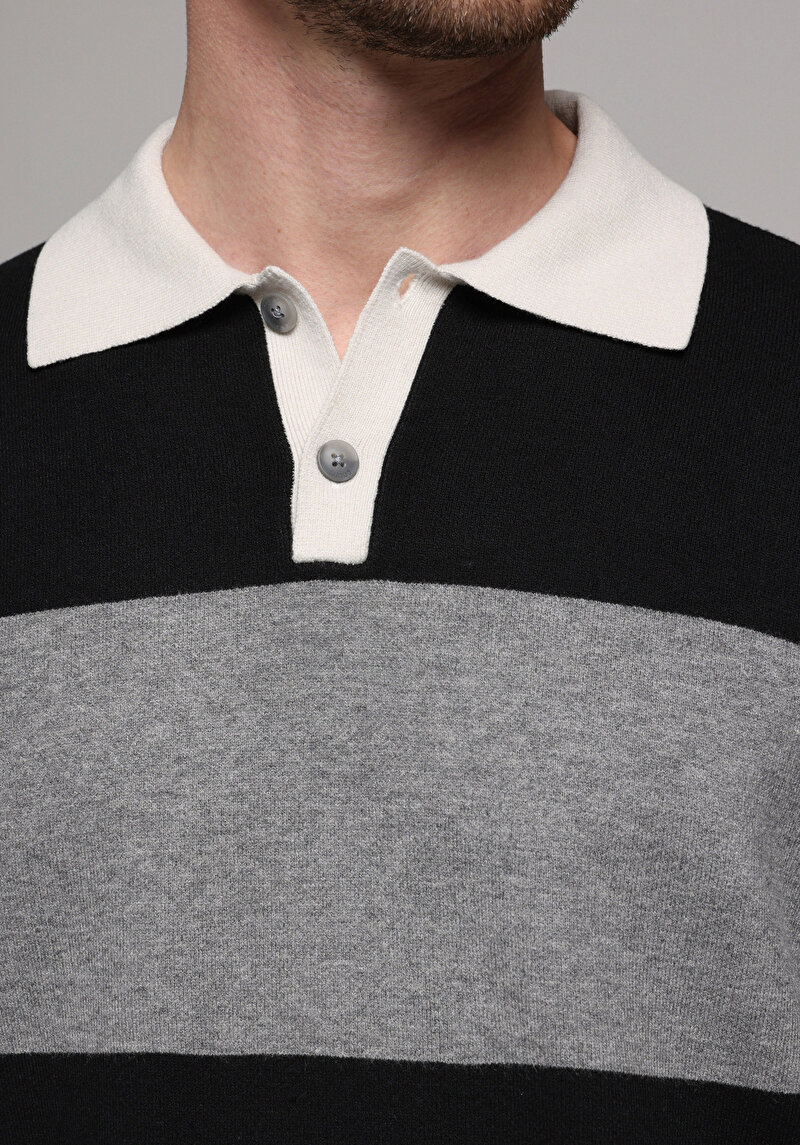 Показати інформацію про Светр Чоловічий Чорний  Cl1077608