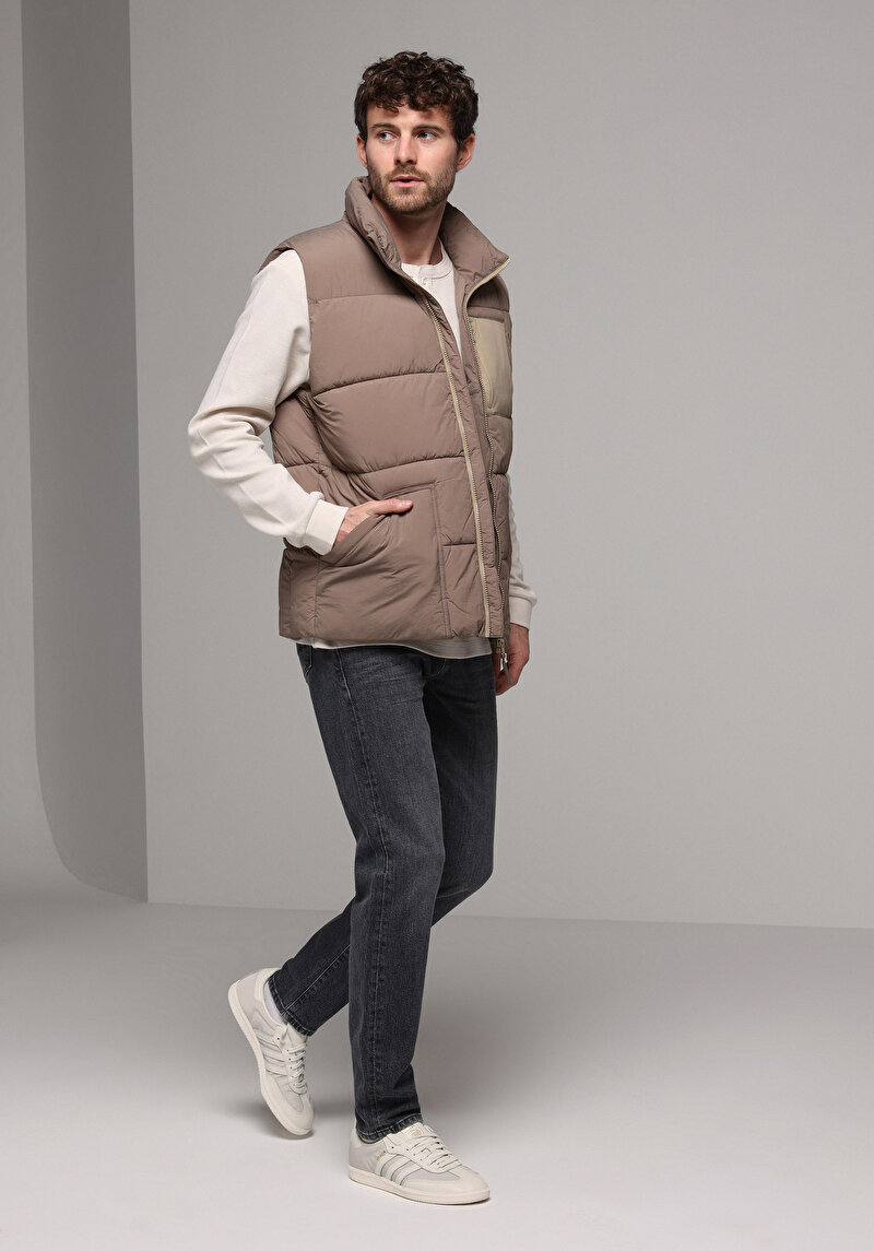Показати інформацію про Жилет Чоловічий Коричневий  Cl1077730