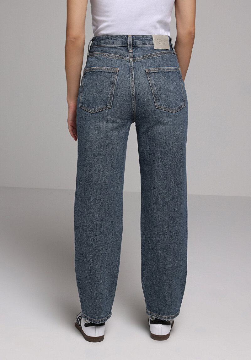 Зображення 884 Lauren Джинси Жіночі Блакитні Прямого Крою Cl1078211