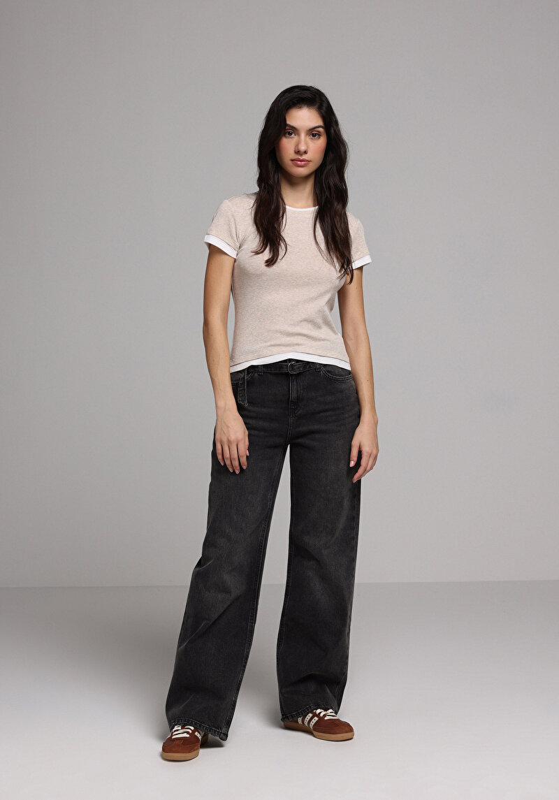 Зображення 970 Berry Джинси Жіночі Чорні Класичного Крою Cl1078219