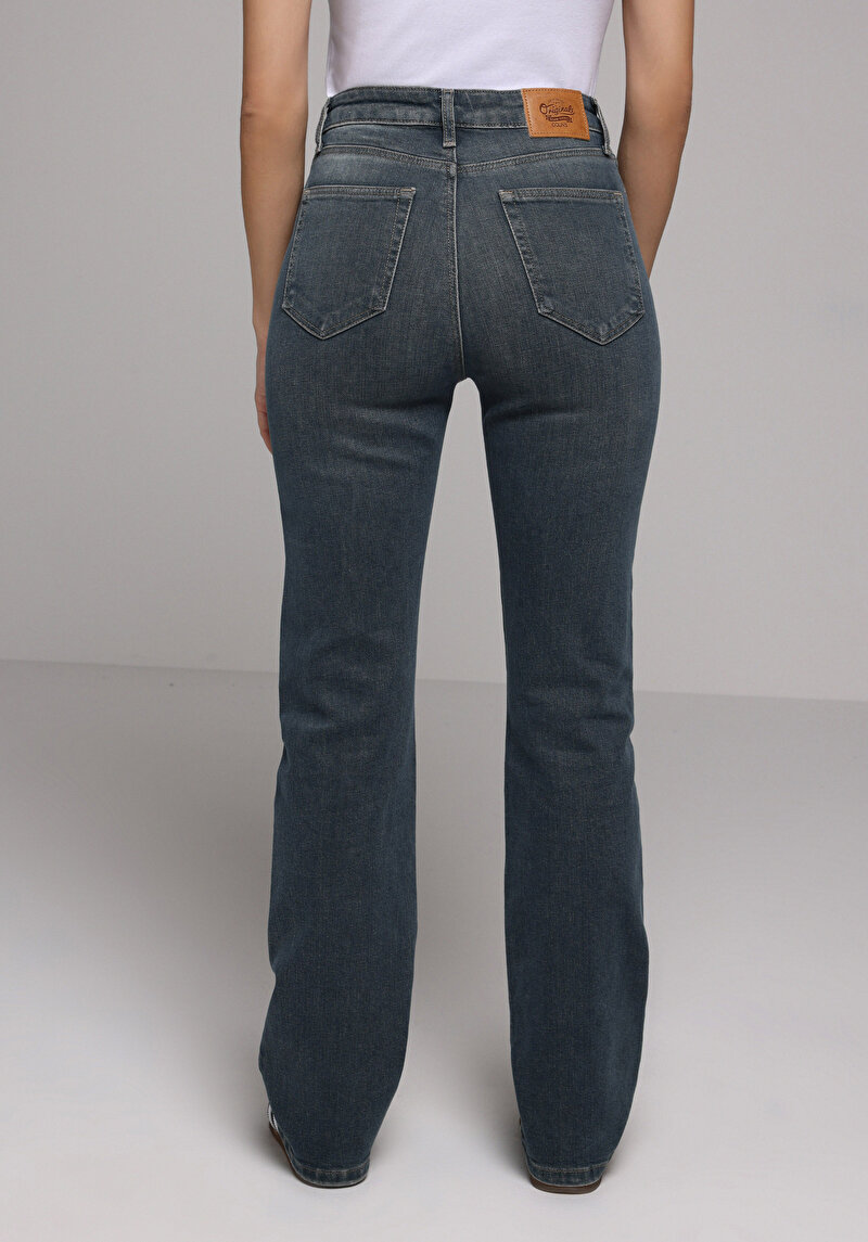 Зображення 792 Mila Джинси Жіночі Зелені Класичного Крою Cl1078990