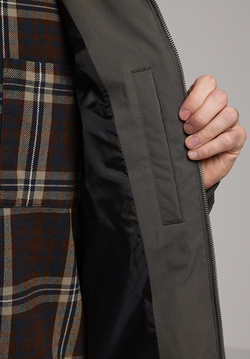 Показати інформацію про Куртка Чоловіча Зелена  Cl1077947