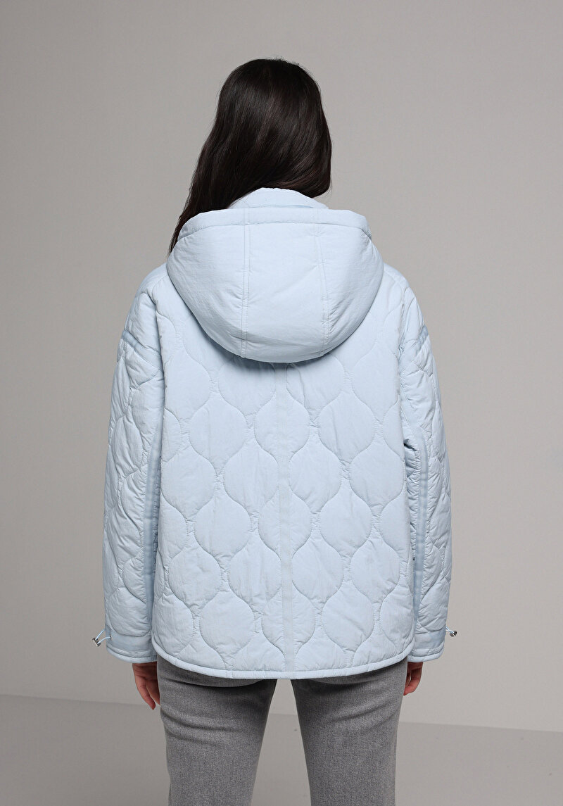 Показати інформацію про Куртка Жіноча Блакитна  Cl1077650
