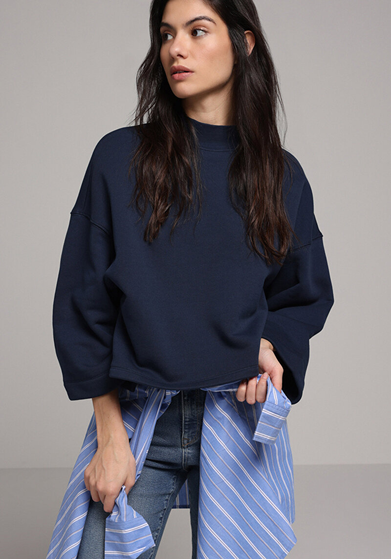 Зображення Толстовка Жіноча Синя Cl1077671