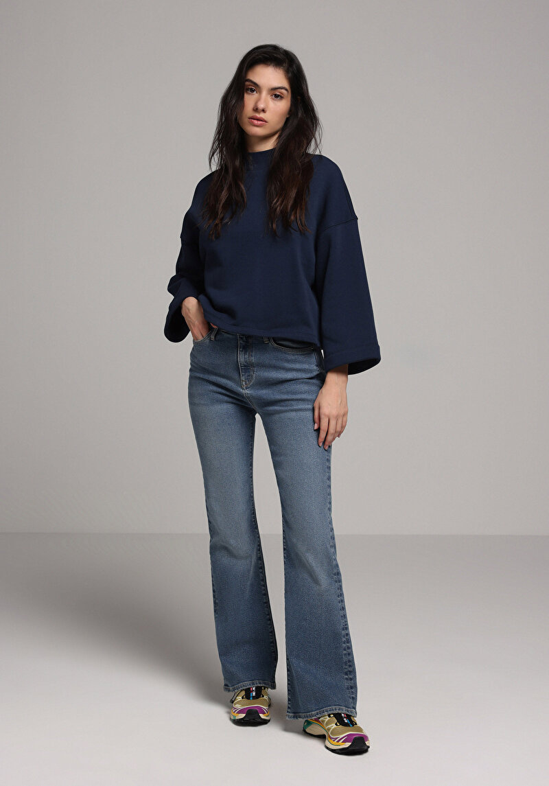 Зображення Толстовка Жіноча Синя Cl1077671