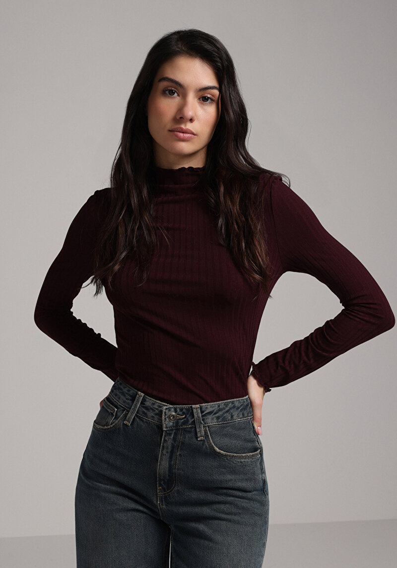 Зображення Пуловер Жіночий Бордовий Cl1077706