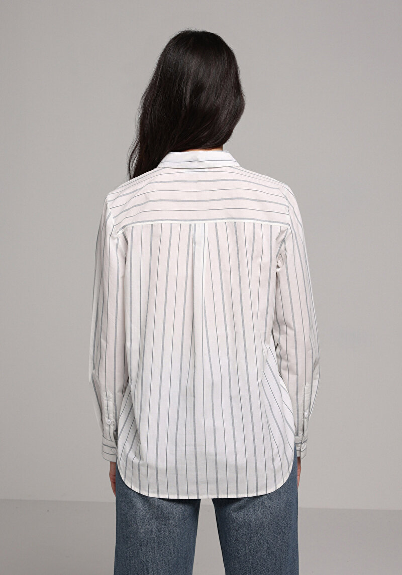 Зображення Сорочка З Довгим Рукавом Жіноча Біла Cl1077998