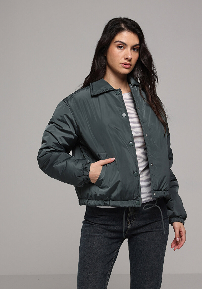 Зображення Куртка Жіноча Зелена  Cl1078364