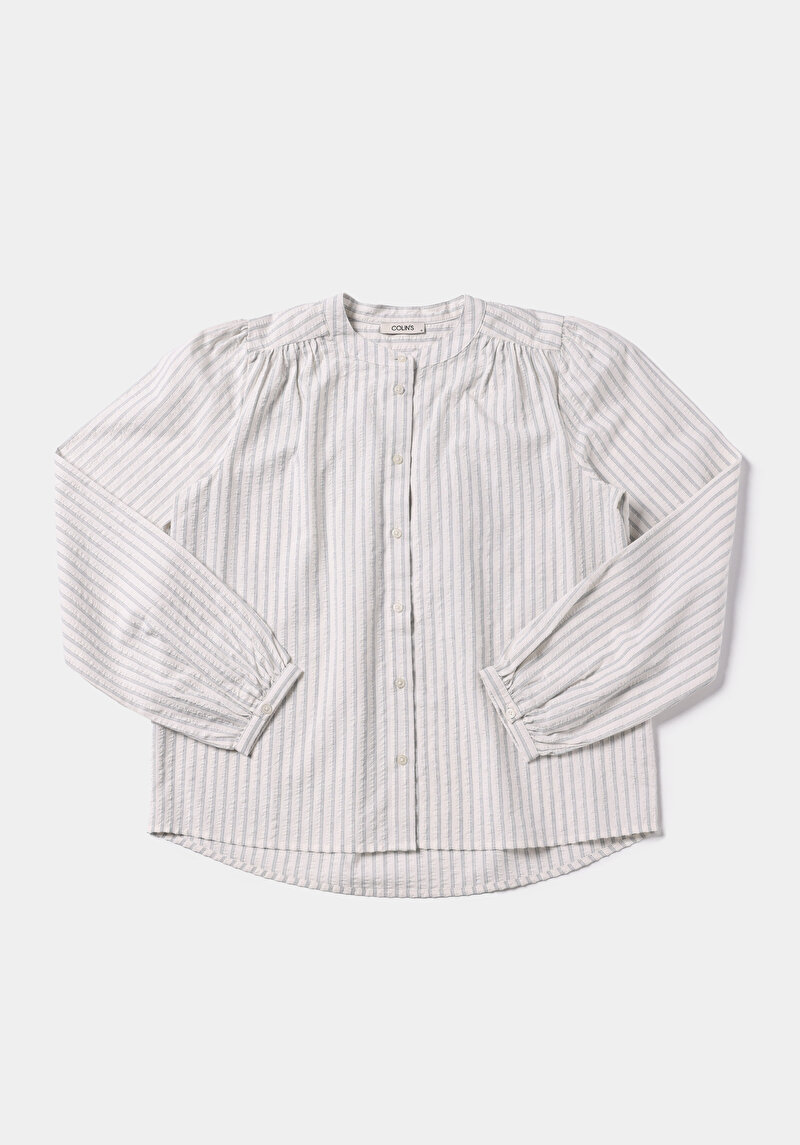 Показати інформацію про Сорочка З Довгим Рукавом Жіноча Біла  Cl1078106