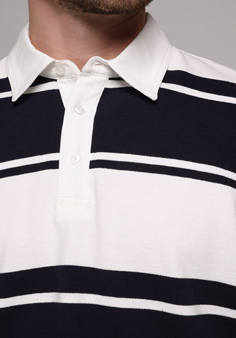 Показати інформацію про Футболка З Довгим Рукавом Чоловіча Синя  Cl1077434