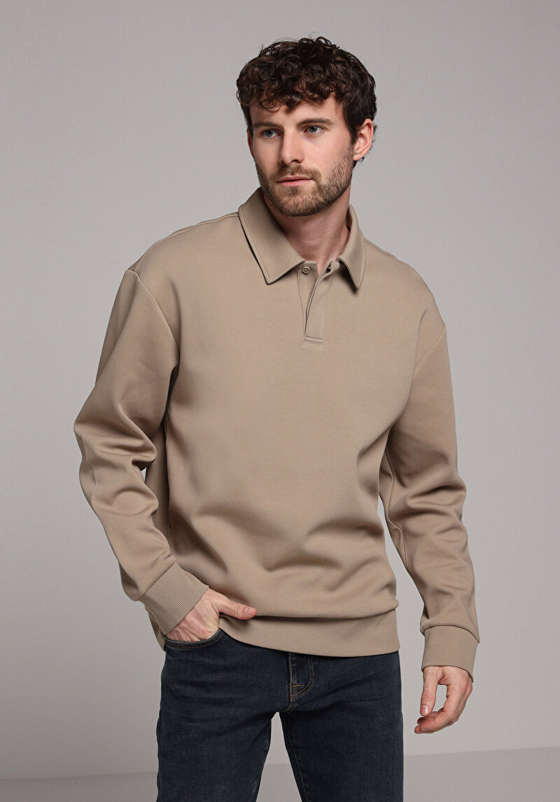 Зображення Толстовка Чоловіча Бежева Cl1077621