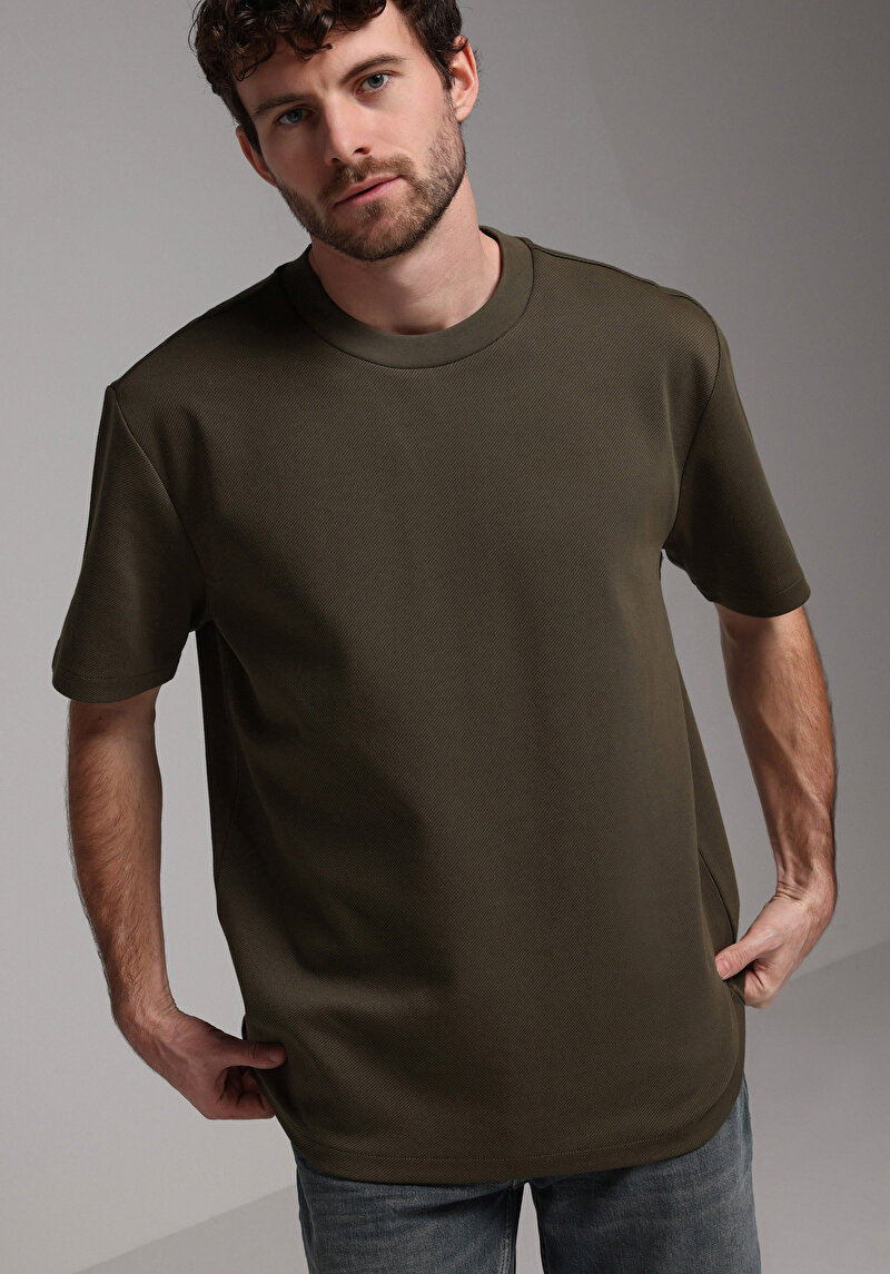 Зображення Футболка З Коротким Рукавом Чоловіча Зелена Cl1078322