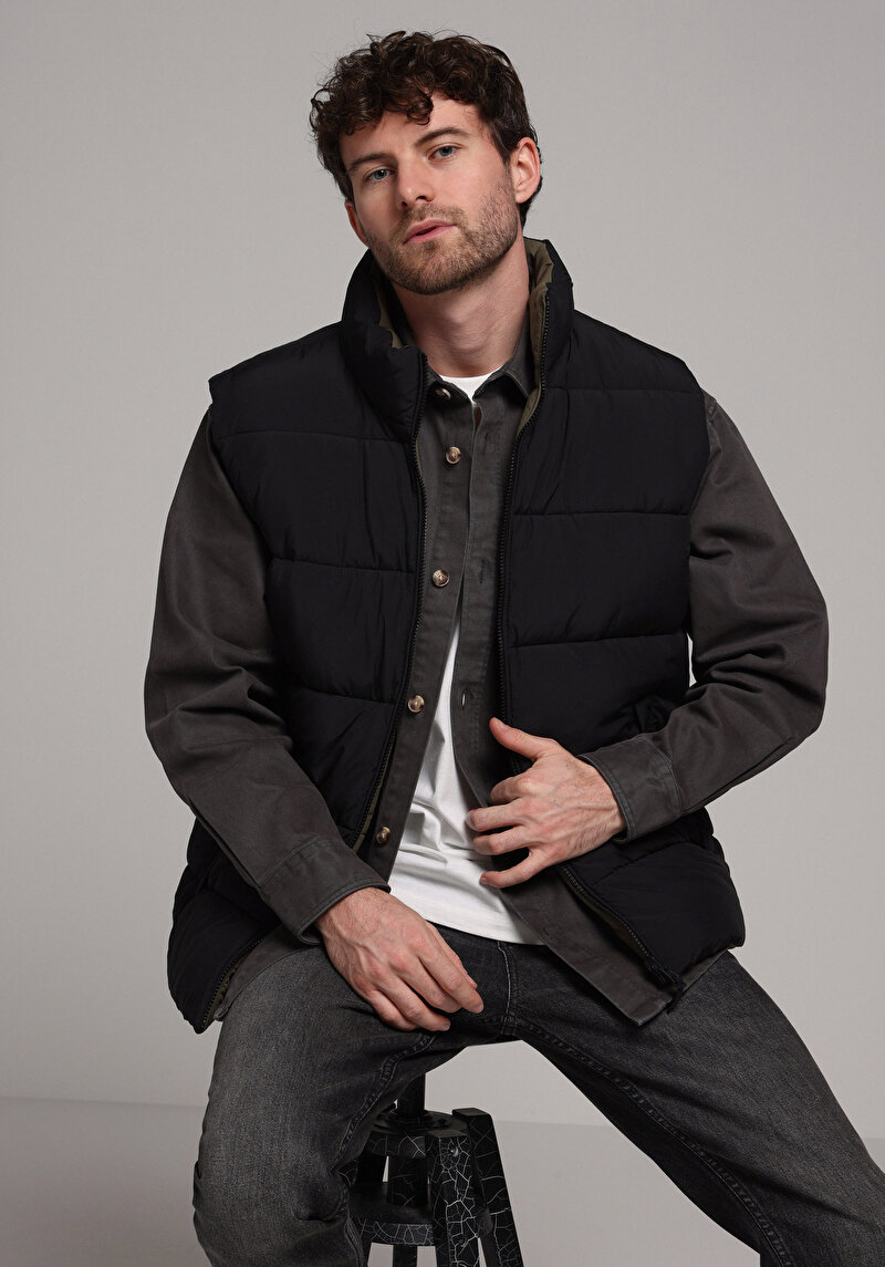 Зображення Жилет Чоловічий Чорний Cl1077593