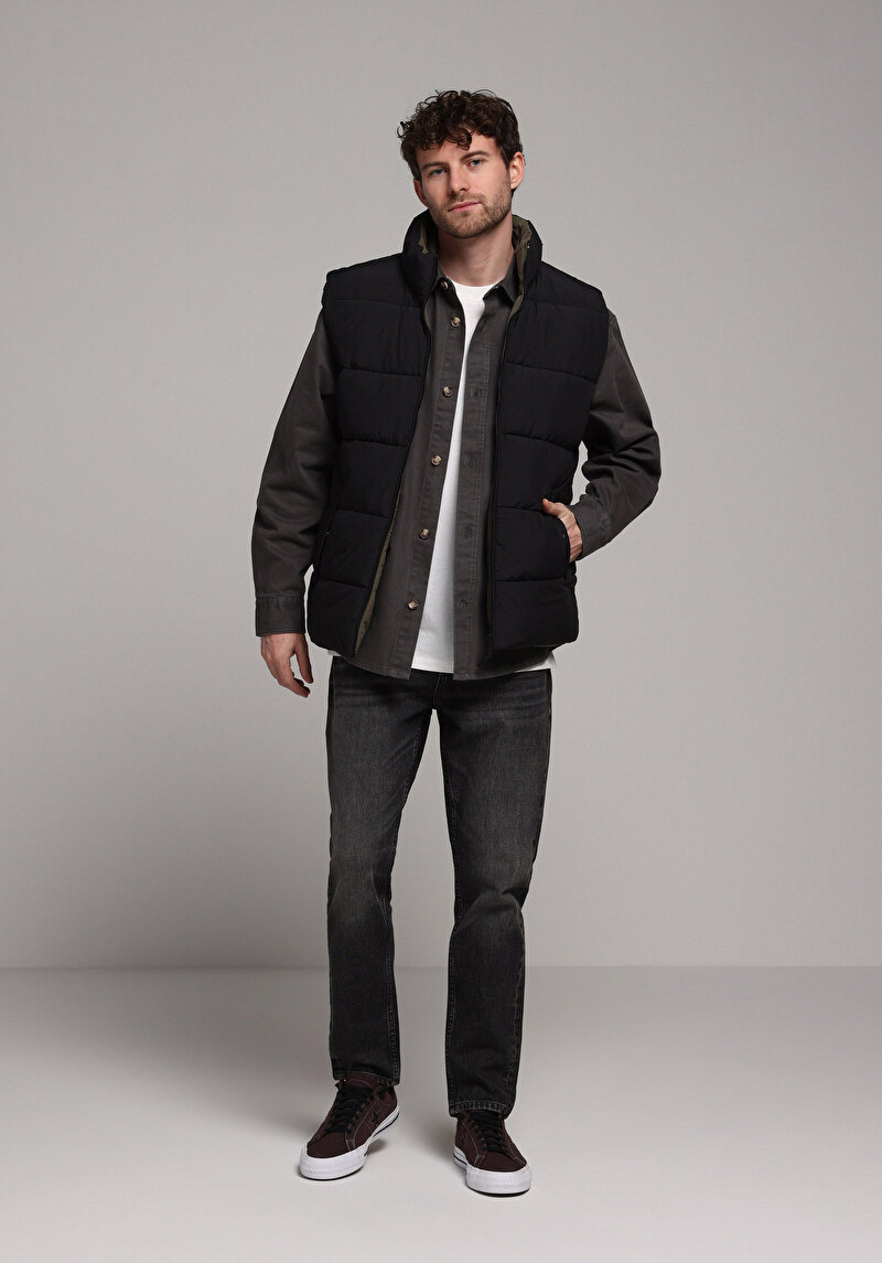 Показати інформацію про Жилет Чоловічий Чорний  Cl1077593