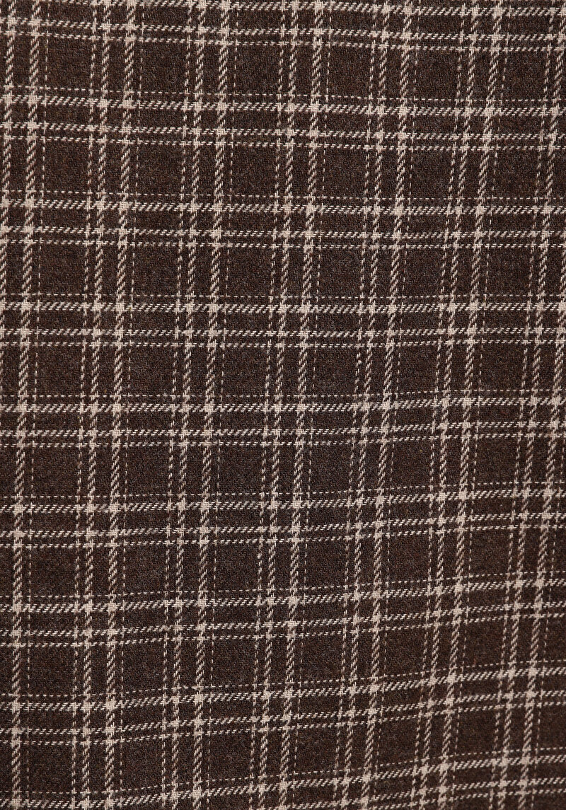 Показати інформацію про Сорочка З Довгим Рукавом Чоловіча Коричнева  Cl1078148