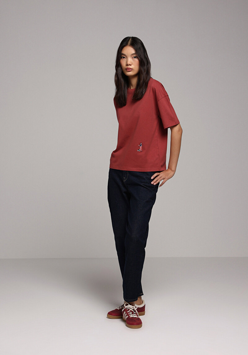 Показати інформацію про Футболка З Коротким Рукавом Жіноча Помаранчева  Cl1077681