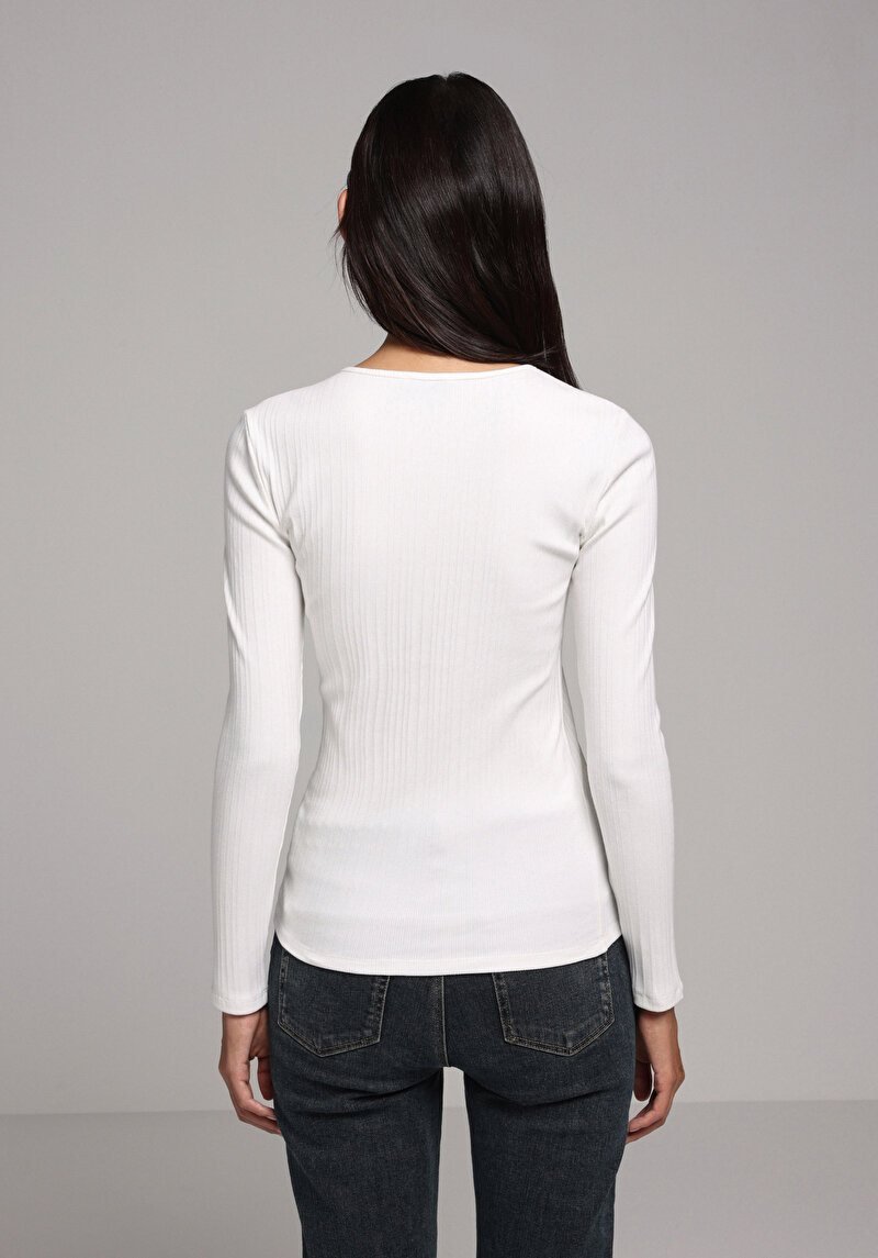 Зображення Пуловер Жіночий Білий Cl1077940