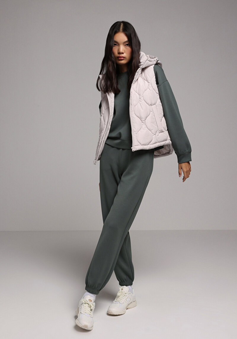 Показати інформацію про Спортивні Брюки Жіночі Зелені  Cl1077969