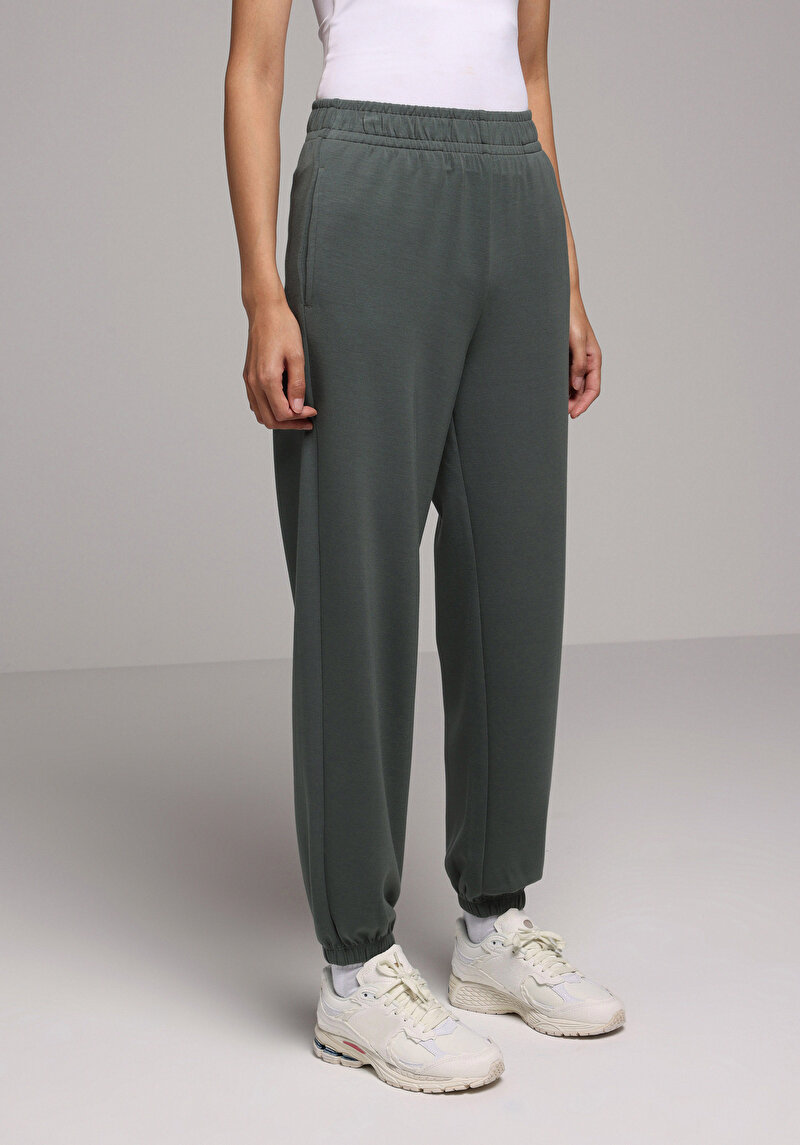 Показати інформацію про Спортивні Брюки Жіночі Зелені  Cl1077969