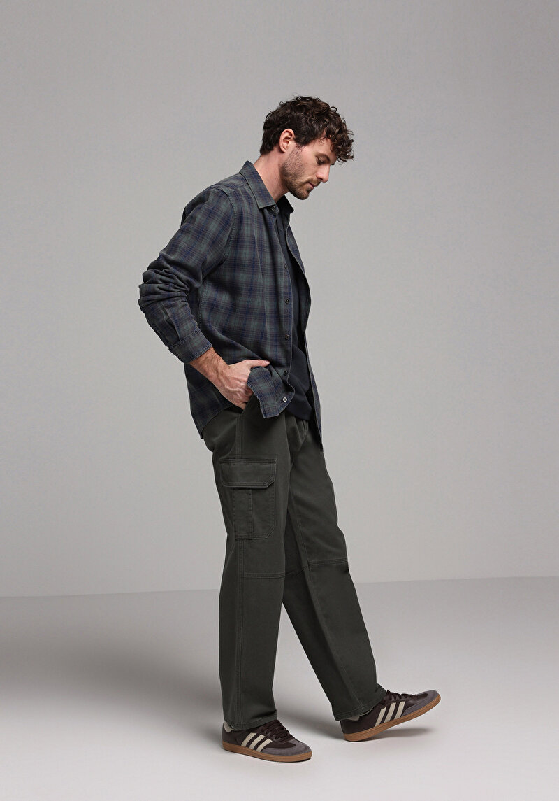 Зображення Брюки Чоловічі Зелені Cl1077404