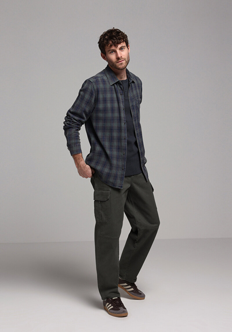 Показати інформацію про Брюки Чоловічі Зелені  Cl1077404