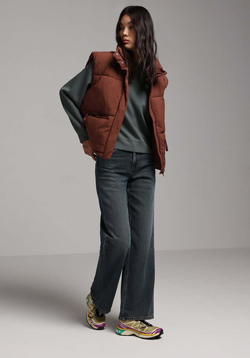 Показати інформацію про Жилет Жіночий Коричневий  Cl1077668