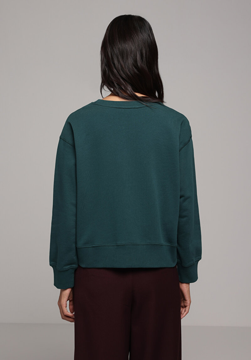 Показати інформацію про Толстовка Жіноча Зелена  Cl1077751