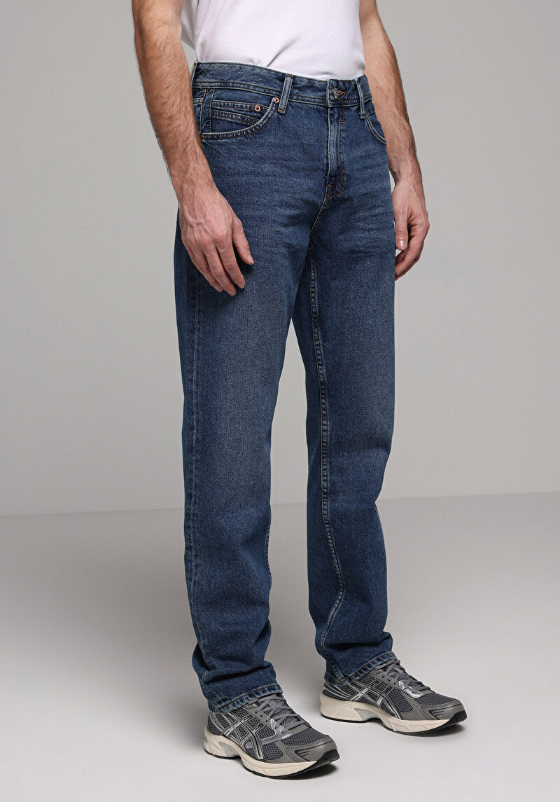 Зображення 045 David Джинси Чоловічі Блакитні Класичного Крою Cl1078164