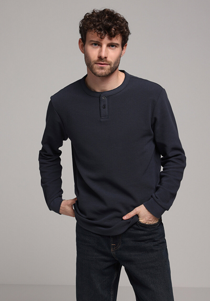 Зображення Футболка З Довгим Рукавом Чоловіча Сіра Cl1078190