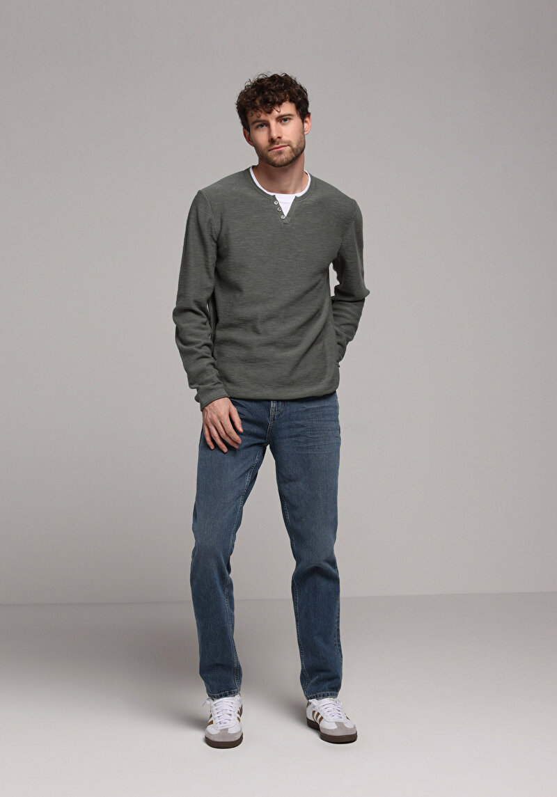 Зображення Светр Чоловічий Зелений Cl1080087