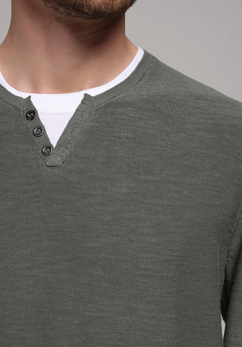 Зображення Светр Чоловічий Зелений Cl1080087