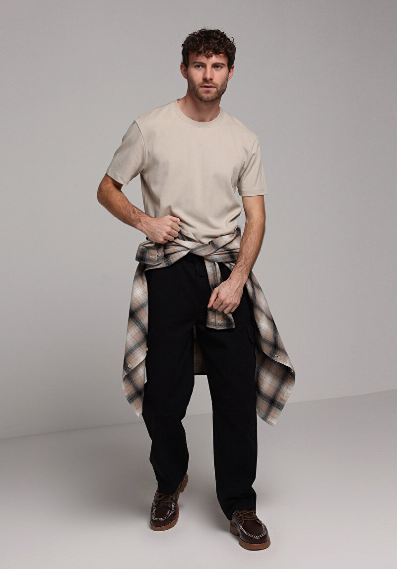 Показати інформацію про Футболка З Коротким Рукавом Чоловіча Сіра