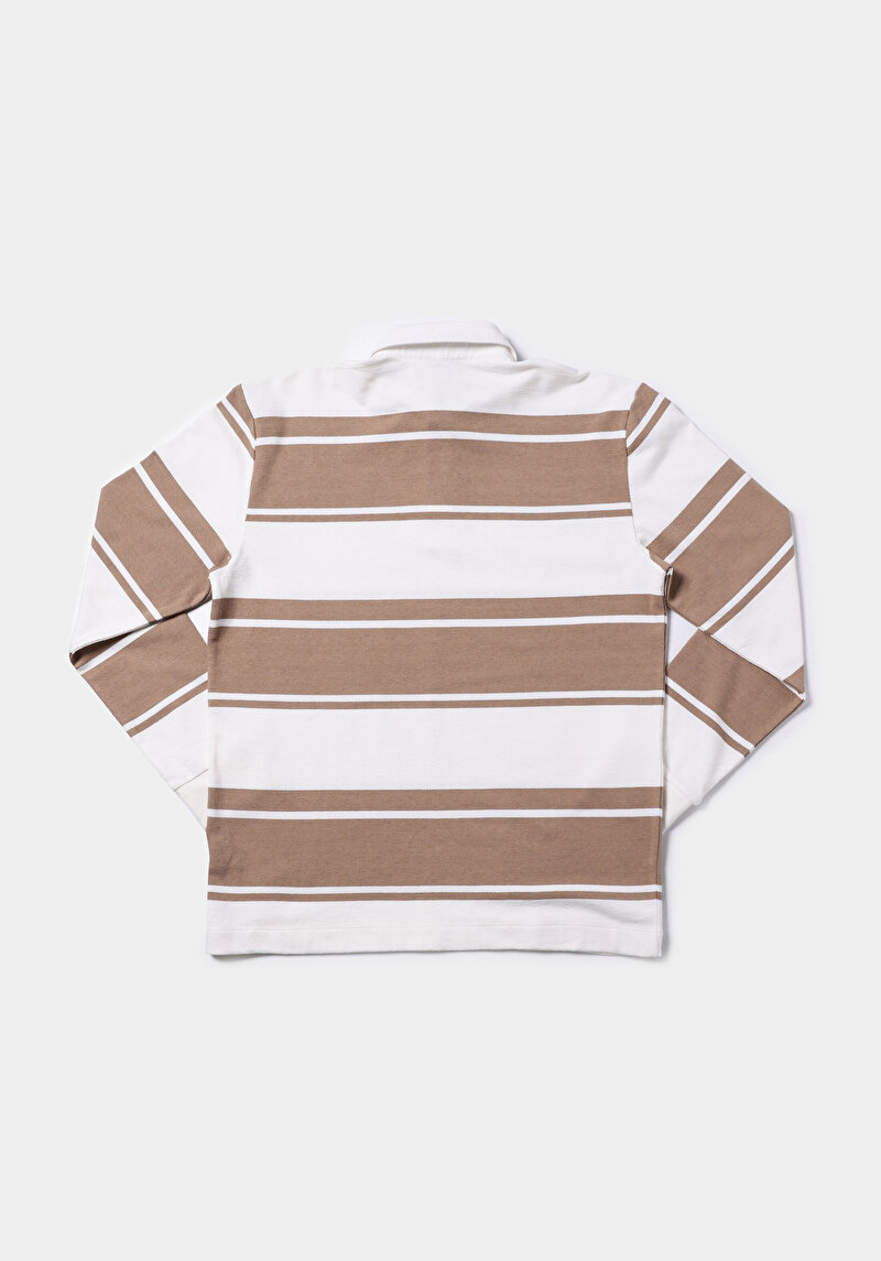 Зображення Футболка З Довгим Рукавом Чоловіча Бежева  Cl1077435