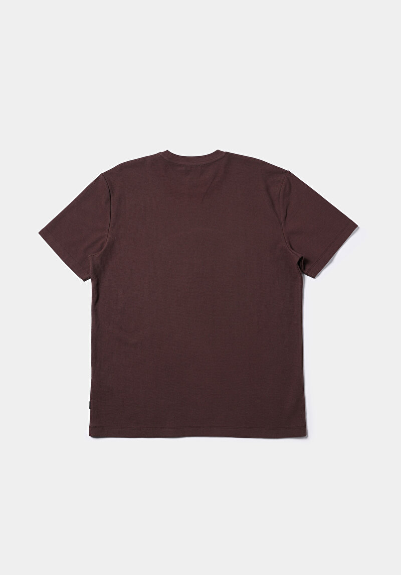 Показати інформацію про Футболка З Коротким Рукавом Чоловіча Коричнева  Cl1077679