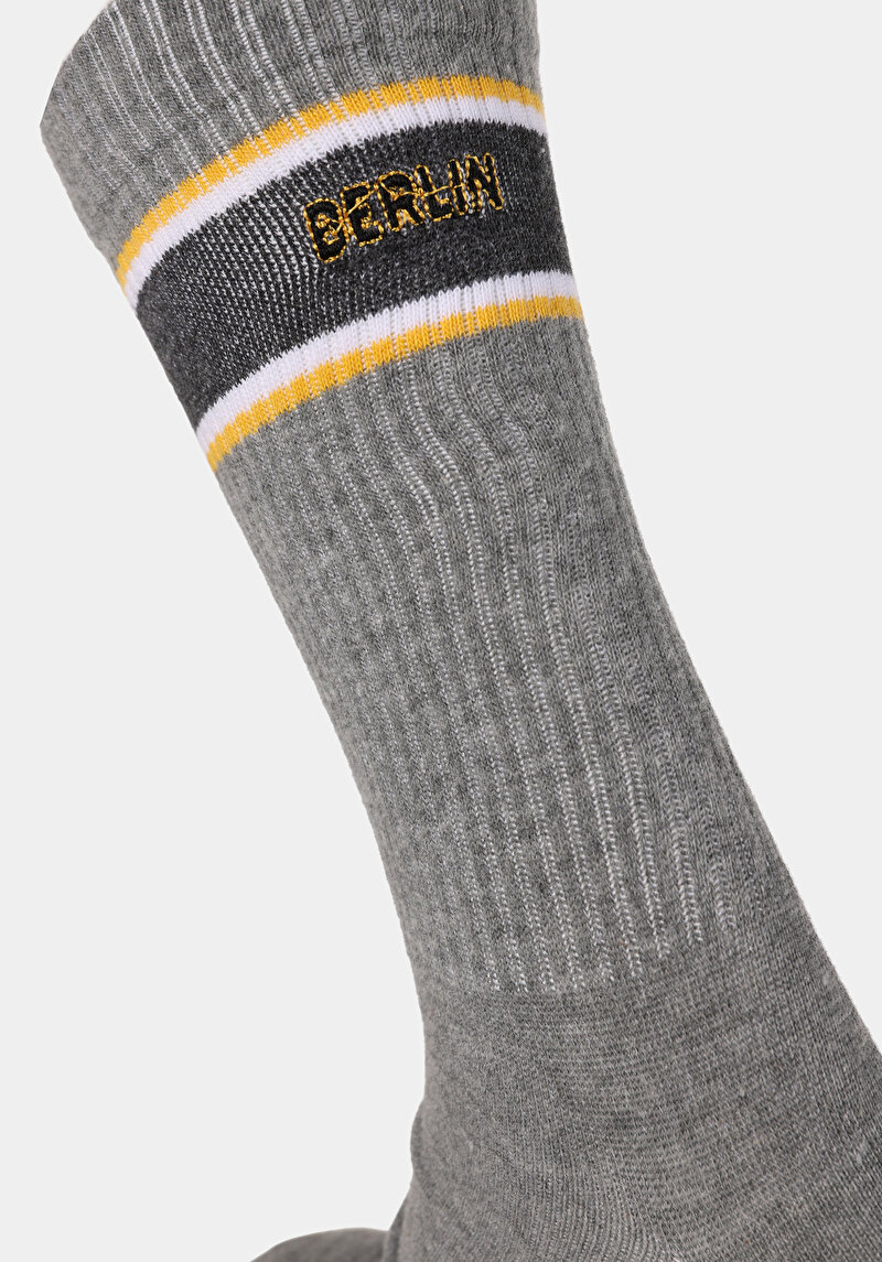 Показати інформацію про Шкарпетки Чоловічі Сірі  Cl1078017